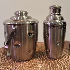 Waterford Marquis Bar Set - cocktail shaker and ice bucket
